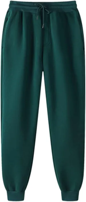 2025 Women Fleece Lined Joggers Casual Thermal Bunched Feet Sweatpant Sport Gym Pants Drawstring Workout Sweat Pant