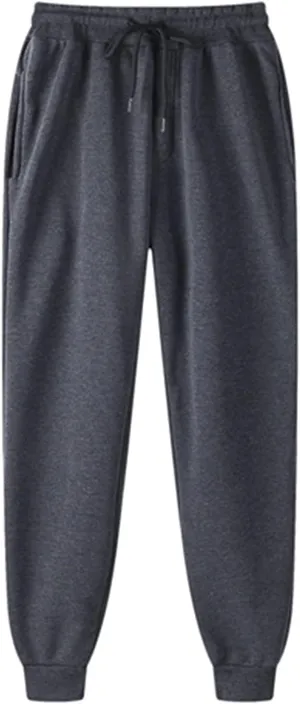2025 Women Fleece Lined Joggers Casual Thermal Bunched Feet Sweatpant Sport Gym Pants Drawstring Workout Sweat Pant