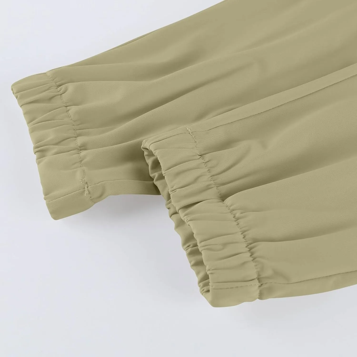 3 Pack Beeswan Pants for Women Stretch Plus Size Comfy Pant Drawstring Hiking Golf Beeswan Pants with Pockets