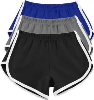 3PC Women Solid Color Sports Pant High Elastic Waist Pants Baggy Active Pants Plus Size Pants Jogger Lounge Pants