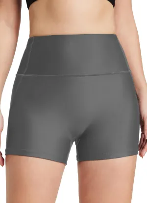 baleaf Women's 3"/5"/6"/8" High Waisted Swim Shorts Tummy Control Swimsuits Bottoms Modest Board Shorts UPF 50 