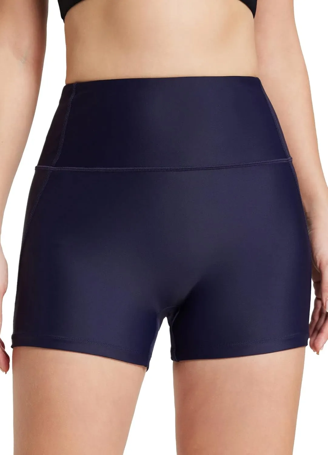 baleaf Women's 3"/5"/6"/8" High Waisted Swim Shorts Tummy Control Swimsuits Bottoms Modest Board Shorts UPF 50 