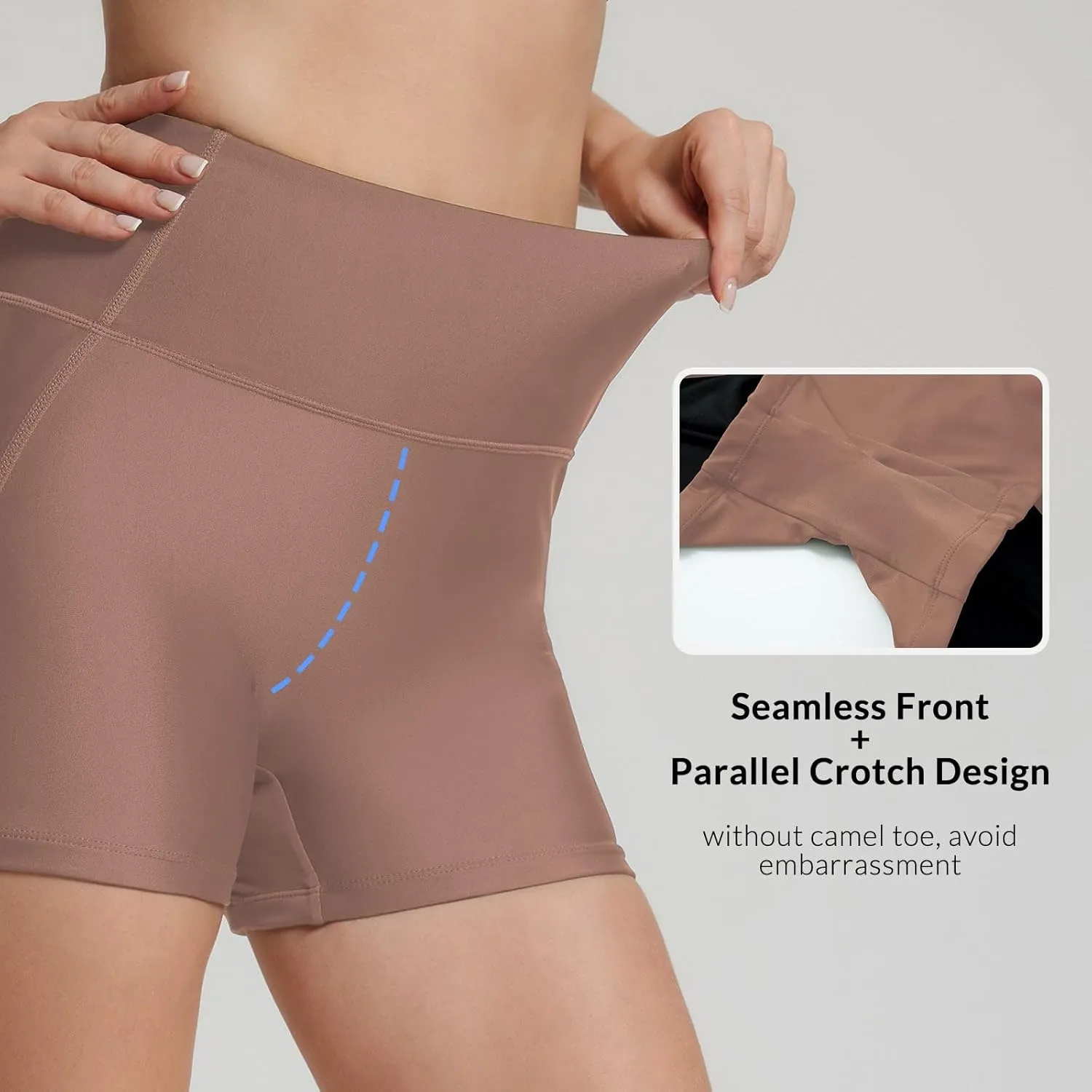 baleaf Women's 3"/5"/6"/8" High Waisted Swim Shorts Tummy Control Swimsuits Bottoms Modest Board Shorts UPF 50 