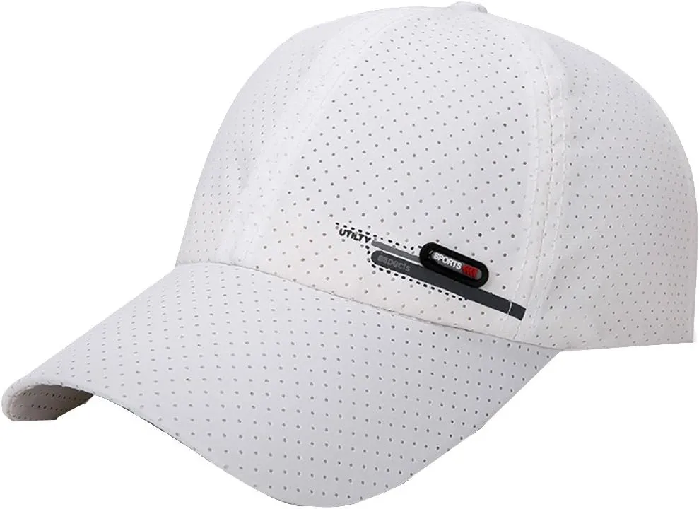 Baseball Caps for Men 90s Vintage Baseball Hats 2024 New Women's Outdoor Adjustable Sun Hat Black
