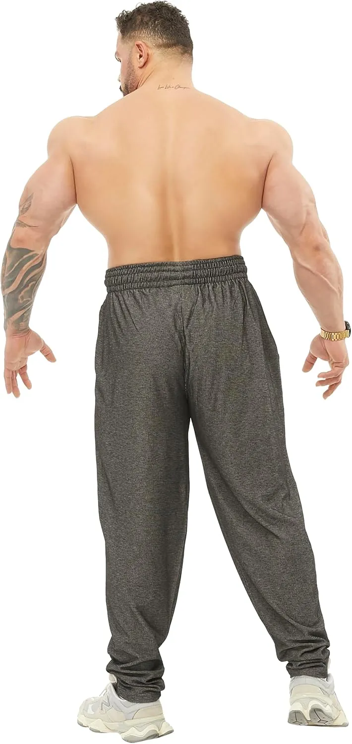 BIG SAM SPORTSWEAR COMPANY Men's Baggy Sweatpants with Pockets, Oldschool Loose Fit Gym Pants