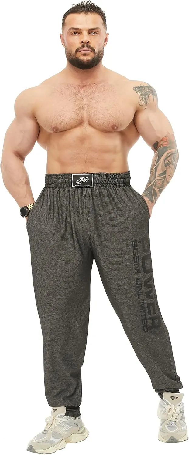 BIG SAM SPORTSWEAR COMPANY Men's Baggy Sweatpants with Pockets, Oldschool Loose Fit Gym Pants
