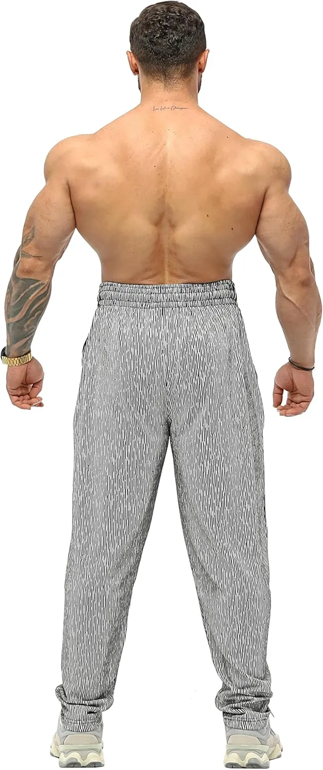 BIG SAM SPORTSWEAR COMPANY Men's Baggy Sweatpants with Pockets, Oldschool Loose Fit Gym Pants