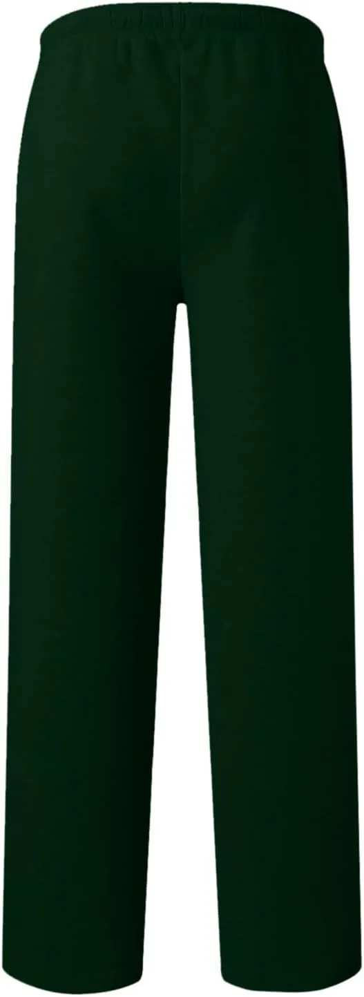 Black Cargo Pants Men Baggy Sweatpants for Men Mens Heavyweight Drawstring Cargo Sweatpants Loose Fit Athletic Gym Pants