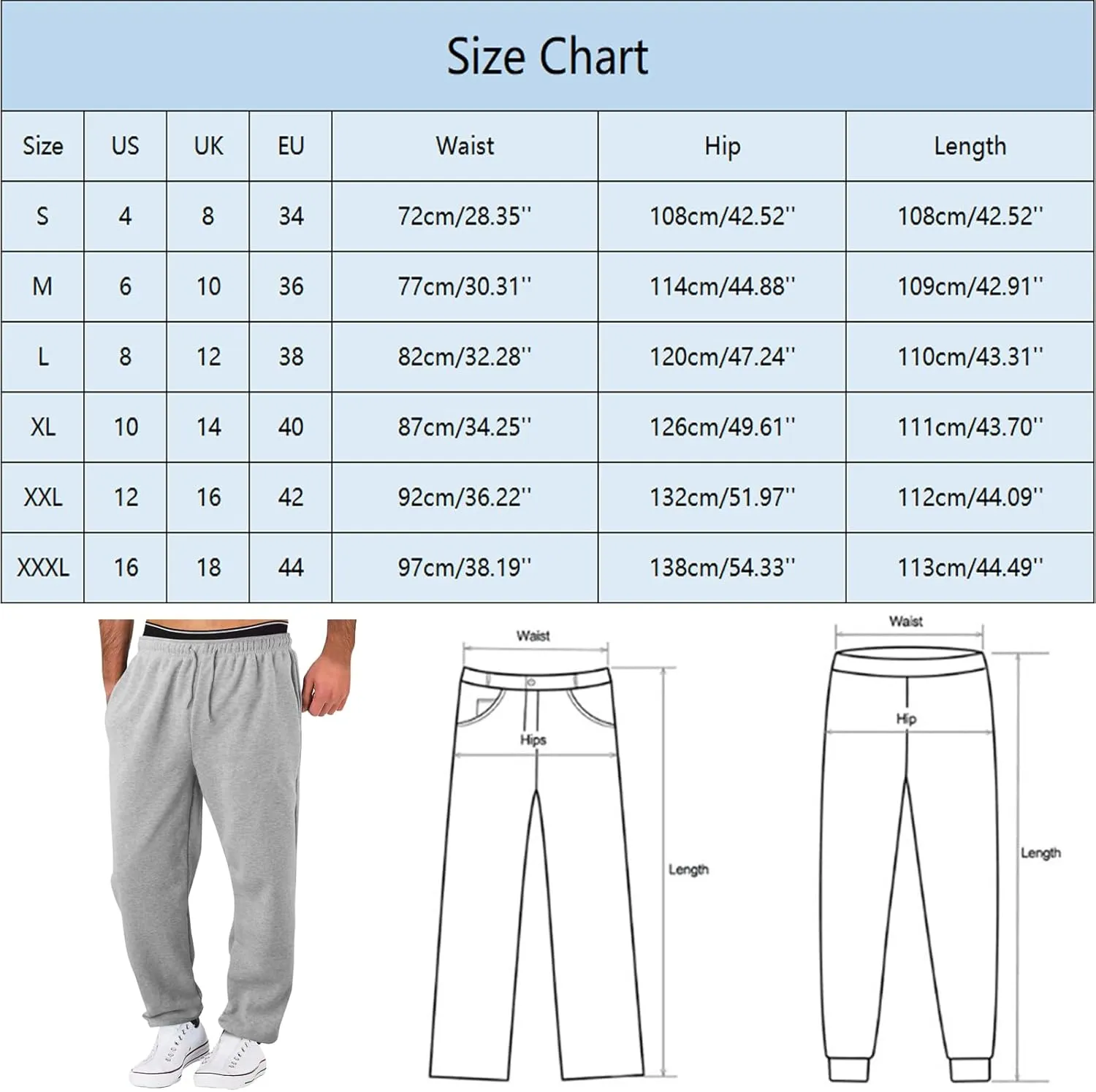 Black Cargo Pants Men Baggy Sweatpants for Men Mens Heavyweight Drawstring Cargo Sweatpants Loose Fit Athletic Gym Pants