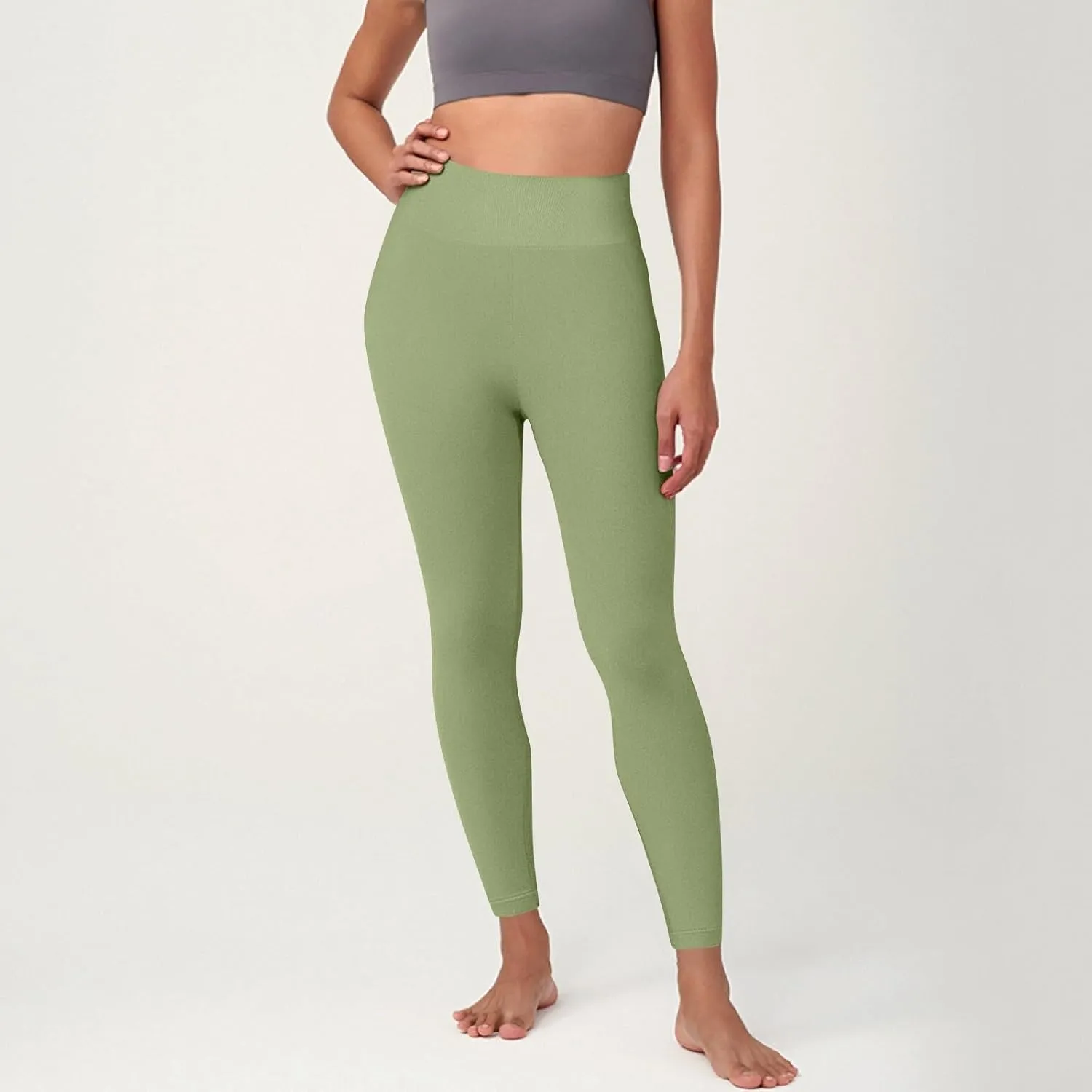 Butt Scrunch Workout Leggings for Women, Butt Lifting High Waisted Gym Yoga Pants with Tummy Control
