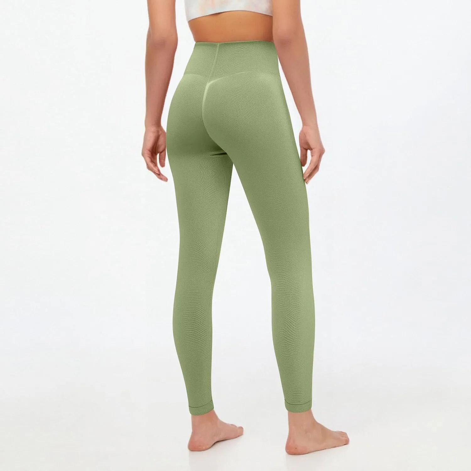Butt Scrunch Workout Leggings for Women, Butt Lifting High Waisted Gym Yoga Pants with Tummy Control
