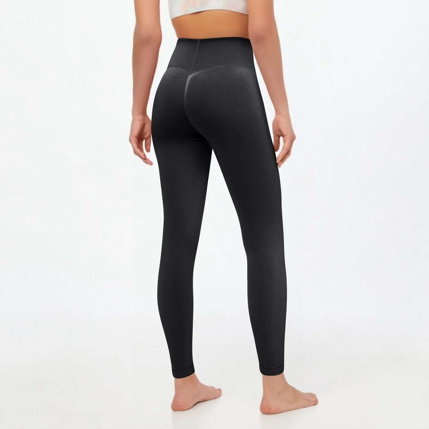 Butt Scrunch Workout Leggings for Women, Butt Lifting High Waisted Gym Yoga Pants with Tummy Control
