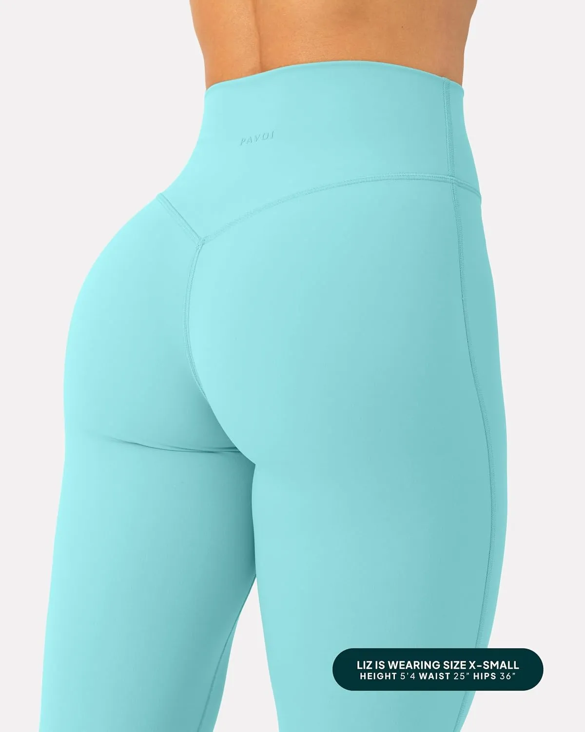 Buttery Soft Workout Leggings for Women - High Waisted No Front Seam Gym Leggings Yoga Pants - FlexFlow