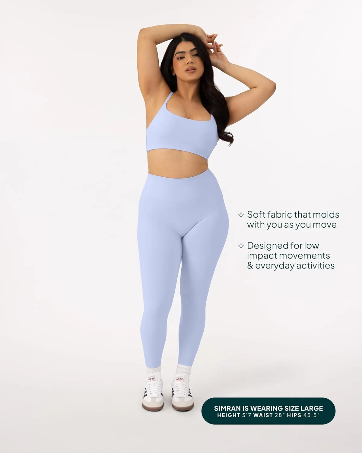 Buttery Soft Workout Leggings for Women - High Waisted No Front Seam Gym Leggings Yoga Pants - FlexFlow