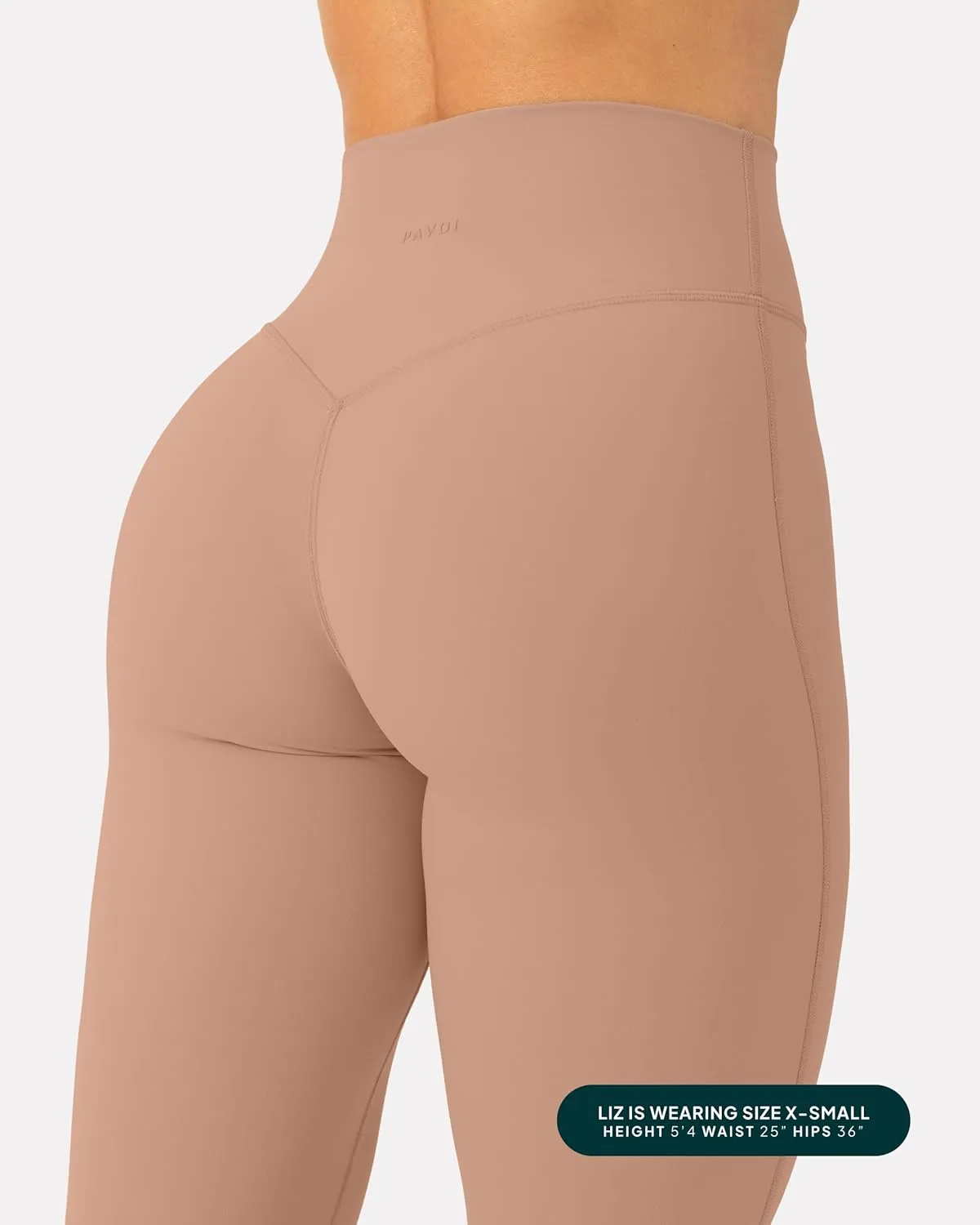 Buttery Soft Workout Leggings for Women - High Waisted No Front Seam Gym Leggings Yoga Pants - FlexFlow