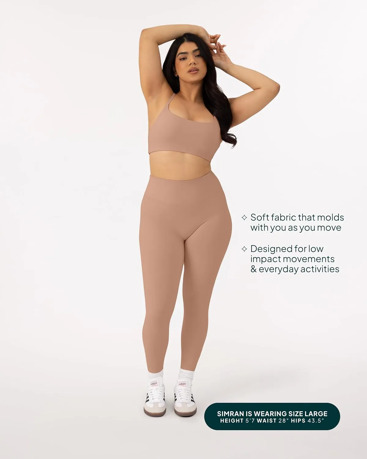 Buttery Soft Workout Leggings for Women - High Waisted No Front Seam Gym Leggings Yoga Pants - FlexFlow