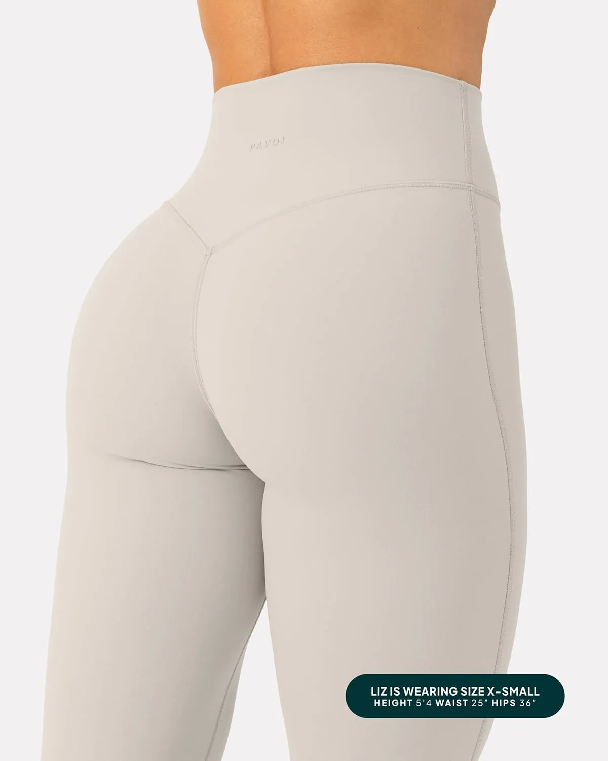 Buttery Soft Workout Leggings for Women - High Waisted No Front Seam Gym Leggings Yoga Pants - FlexFlow