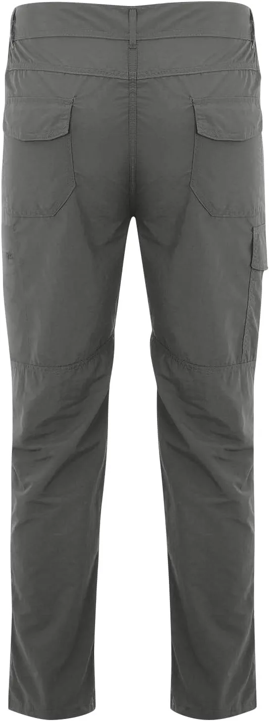 Cargo Pants for Men, Tactic Pants for Men Work Hiking Water Resistant Ripstop Flex Lightweight Outdoor Trousers
