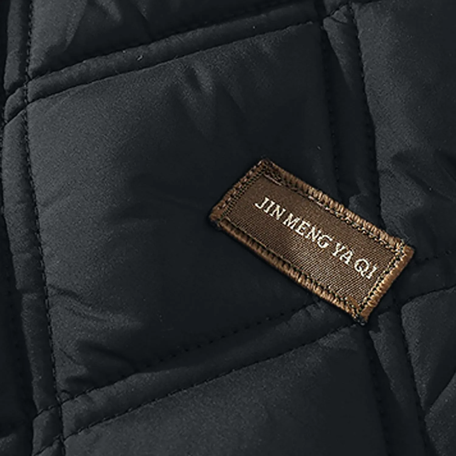 Casual Baseball Puffer Jacket for Men Solid Button Down Plus Size Down Coats Winter Thicken Warm Ski Jackets
