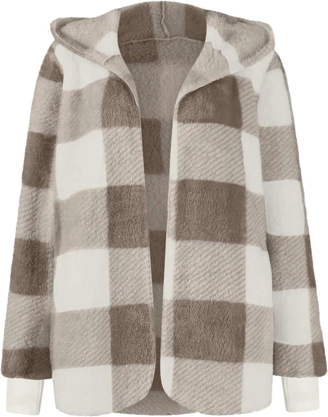 ChicCrate Womens Plaid Shacket Jacket 2025 Fall Winter Clothes Fashion Outfits Long Sleeve Coats