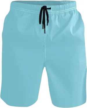 CHIFIGNO Chic Yellow Paws White Mens Swimming Shorts, Small Quick Dry, Swimsuit Mens Trunks