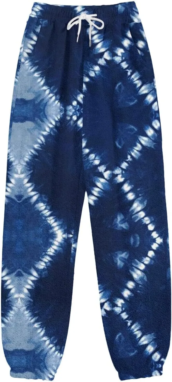 cooki Sweatpants Women Baggy Cinch Bottom Drawstring Elastic Waist Joggers Workout Gym High Waist Graphic Print Sweatpants