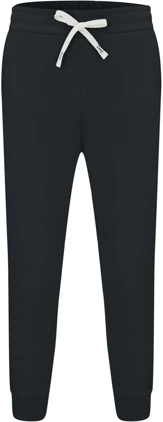 CRNTCEM Mens Winter Warm Sweatpants Fleece Lined Thermal Workout Running Gym Pants Cuffed Straight Leg Casual Sports Pants