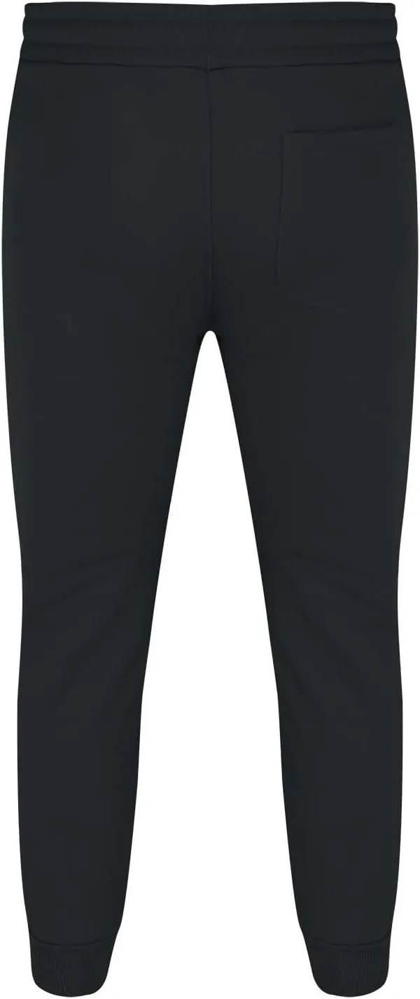 CRNTCEM Mens Winter Warm Sweatpants Fleece Lined Thermal Workout Running Gym Pants Cuffed Straight Leg Casual Sports Pants