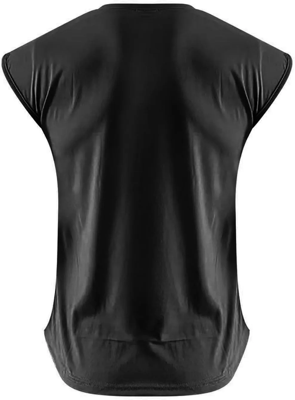 Cut Off Workout Tank Tops for Men Athletic Gym Running Cap Sleeve Muscle Tees Fitness Bodybuilding Sleeveless T Shirts Vests