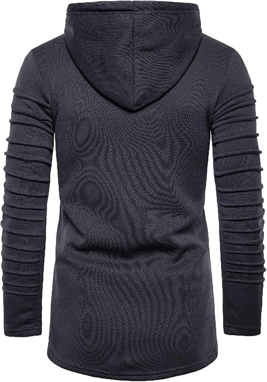 DuDubaby Men's Casual Camouflage Sports Sweatshirt Long Sleeve Zipper Hooded Jacket Coat