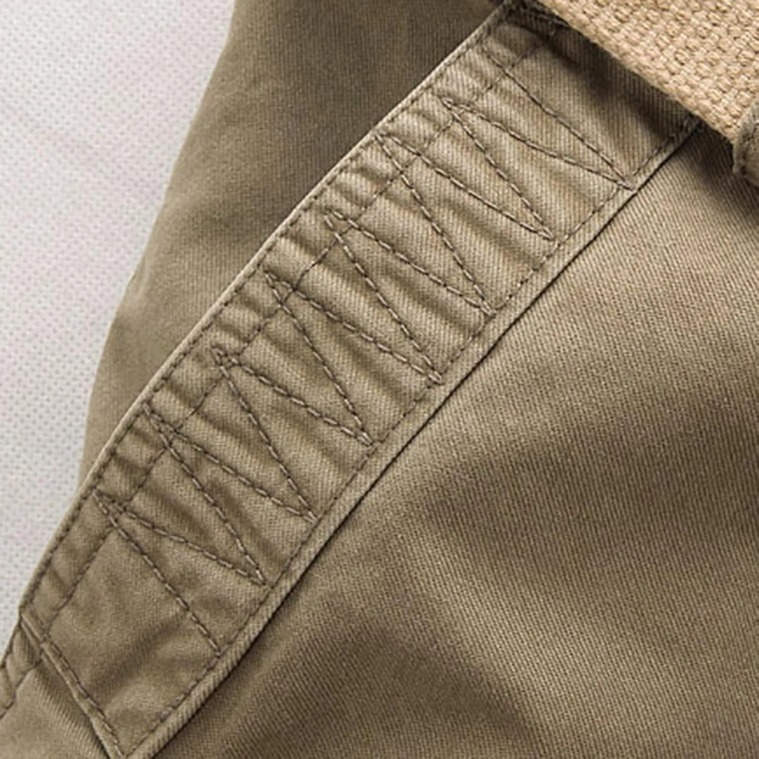 Finelylove Men's Cargo Pants Heavyweight Flex Construction Work Pants Ripstop Outdoor Hiking Pants with Multi Pockets