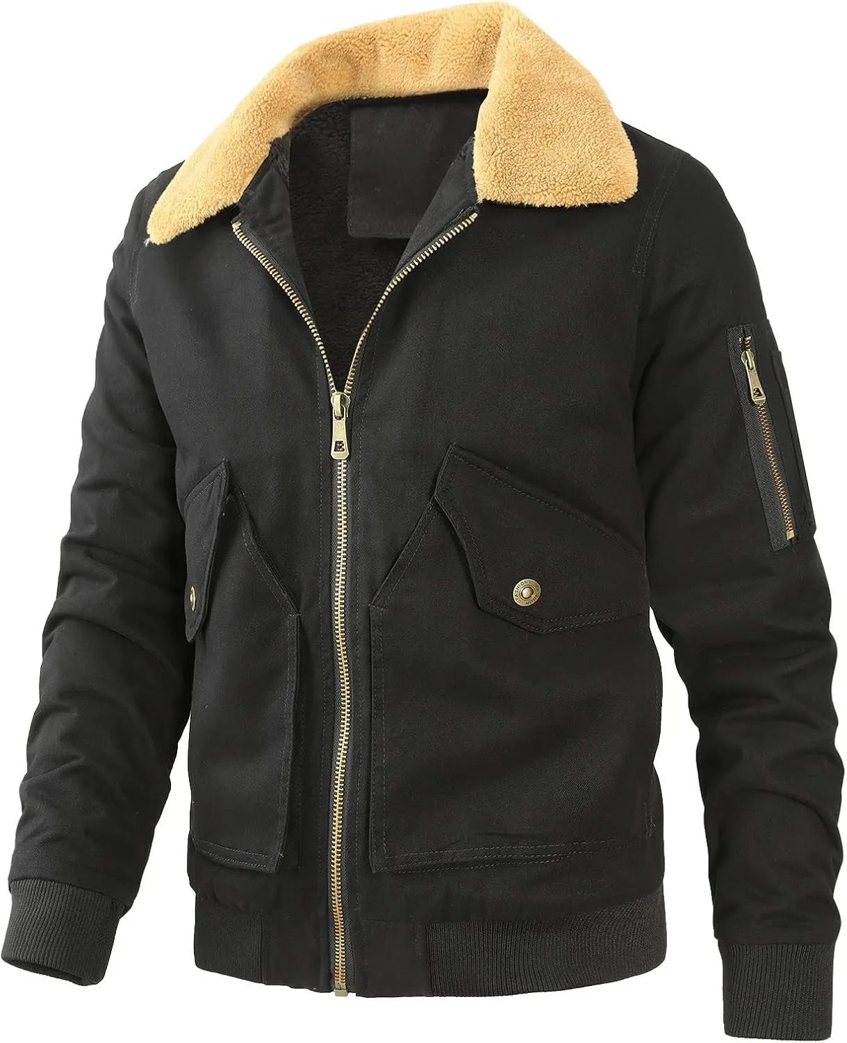 Fleece Lined Hooded Sweatshirts Zipper Sherpa Fluffy Workout Warm Casual Jacket Coat Fluffy Fuzzy Sweaters Plush Coat
