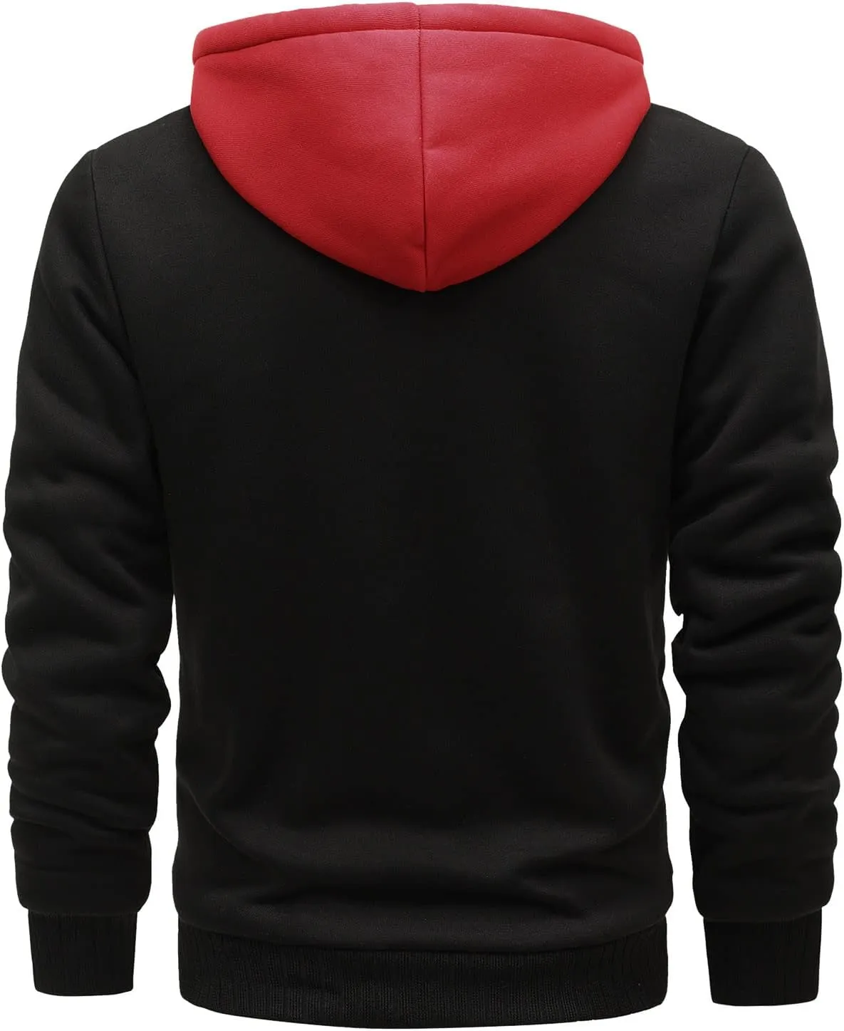 Fleece Lined Hooded Sweatshirts Zipper Sherpa Fluffy Workout Warm Casual Jacket Coat Fluffy Fuzzy Sweaters Plush Coat