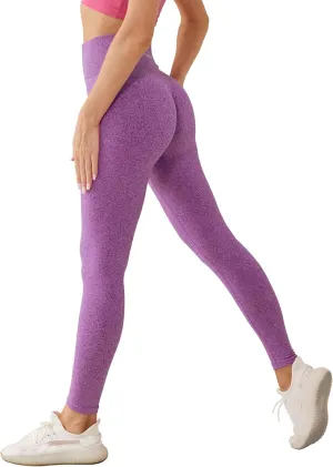 Gym Leggings for Women, High Waisted Workout Seamless Leggings, Women's Tummy Control Activewear Yoga Pants