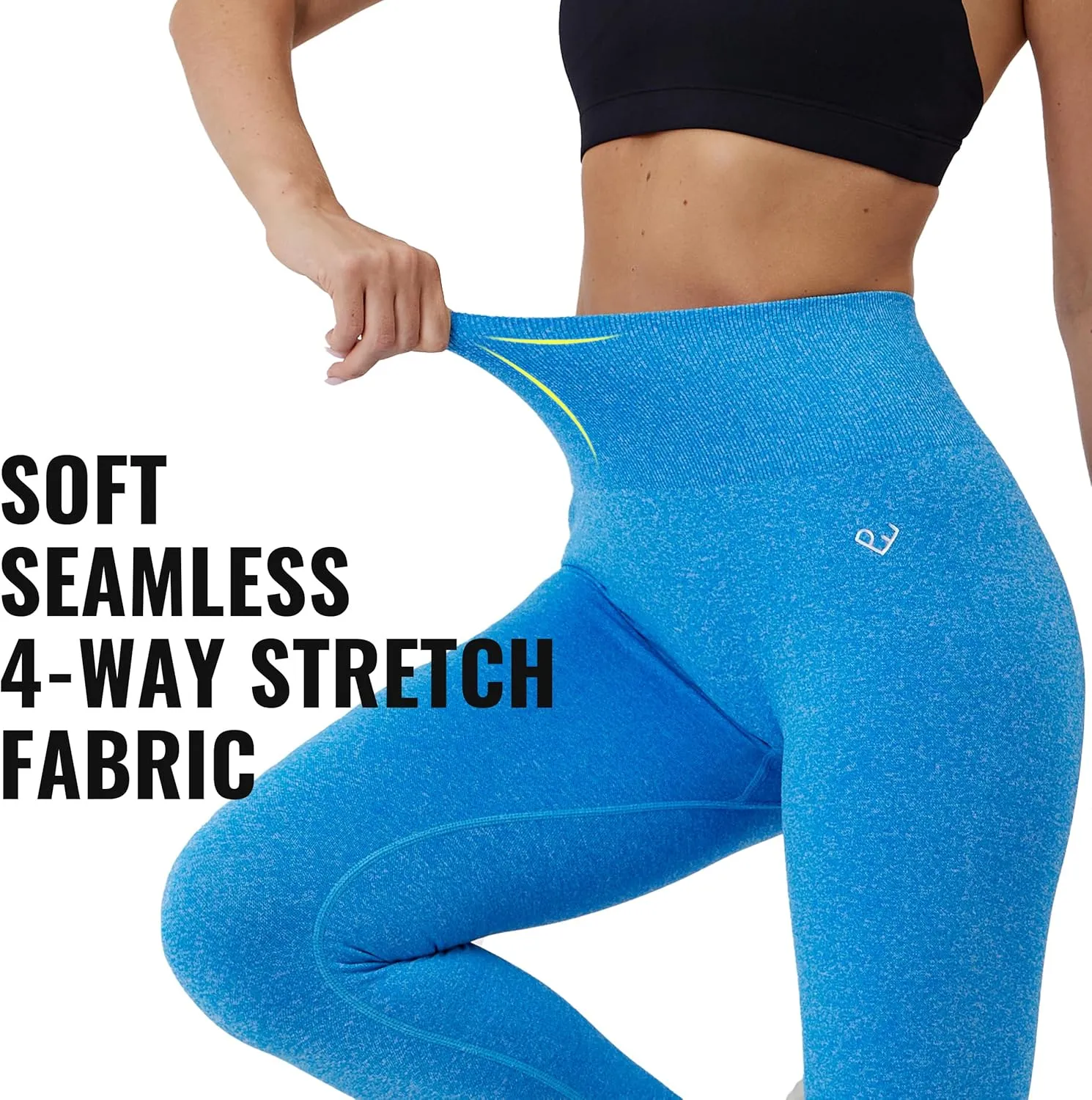 Gym Leggings for Women, High Waisted Workout Seamless Leggings, Women's Tummy Control Activewear Yoga Pants