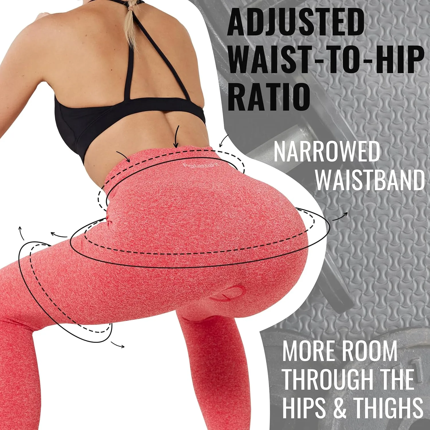 Gym Leggings for Women, High Waisted Workout Seamless Leggings, Women's Tummy Control Activewear Yoga Pants