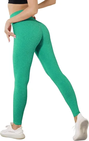 Gym Leggings for Women, High Waisted Workout Seamless Leggings, Women's Tummy Control Activewear Yoga Pants