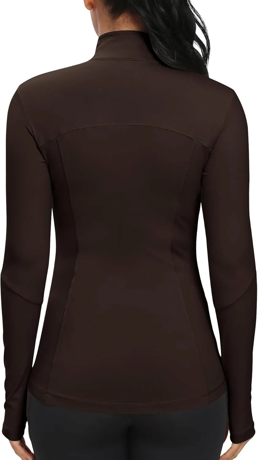 GYM RAINBOW Workout Jackets for Women, Full Zip Slim Fit Lightweight Athletic Running Sports Track Jacket with Pockets