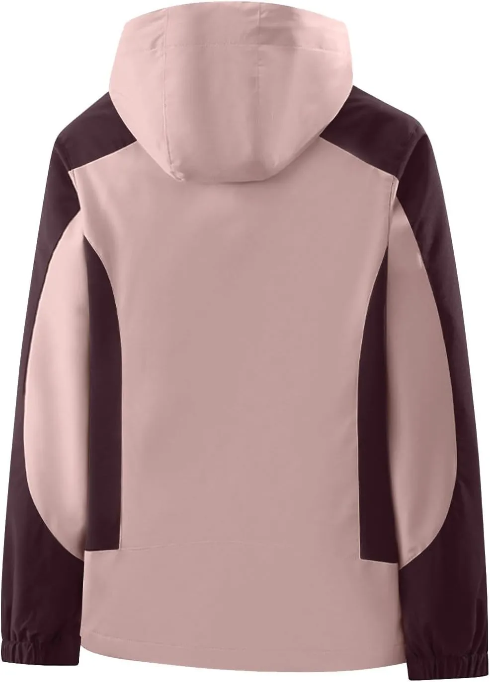 jsaierl 3 in 1 Jackets with Zipper Pockets & Detachable Hood- Boys & Girls Waterproof Rain Jacket, Outdoor Fleece Lined Coat