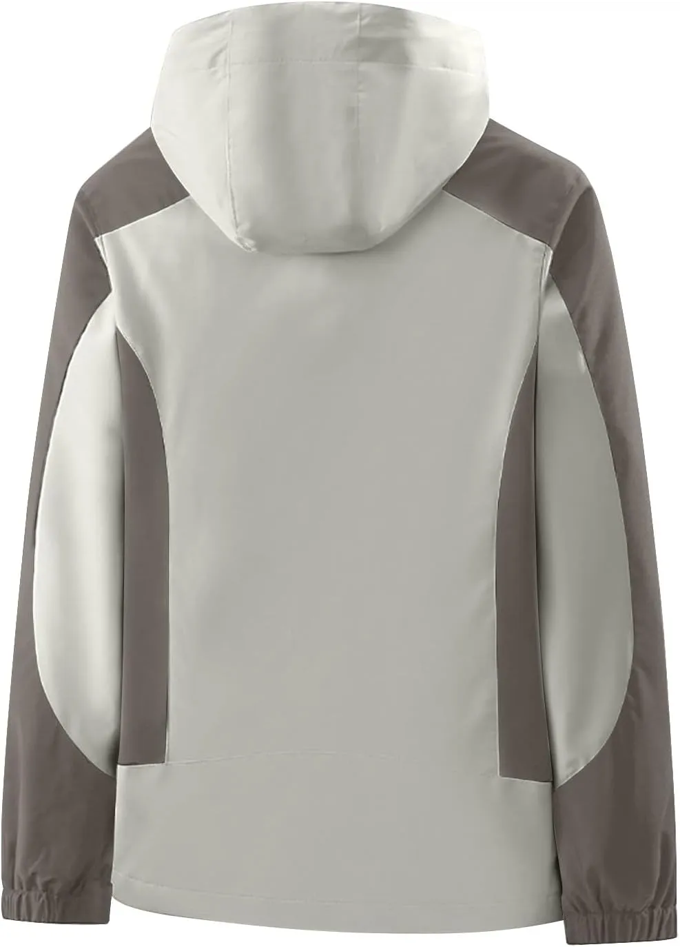 jsaierl 3 in 1 Jackets with Zipper Pockets & Detachable Hood- Boys & Girls Waterproof Rain Jacket, Outdoor Fleece Lined Coat