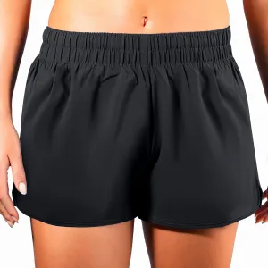 Kanu Surf Women's Lori Stretch UPF 50 Active Swim and Workout Boardshort