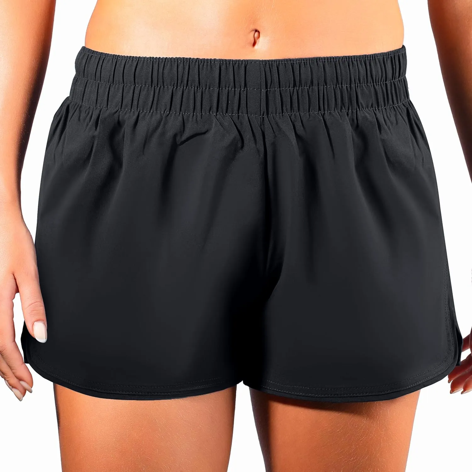 Kanu Surf Women's Lori Stretch UPF 50 Active Swim and Workout Boardshort