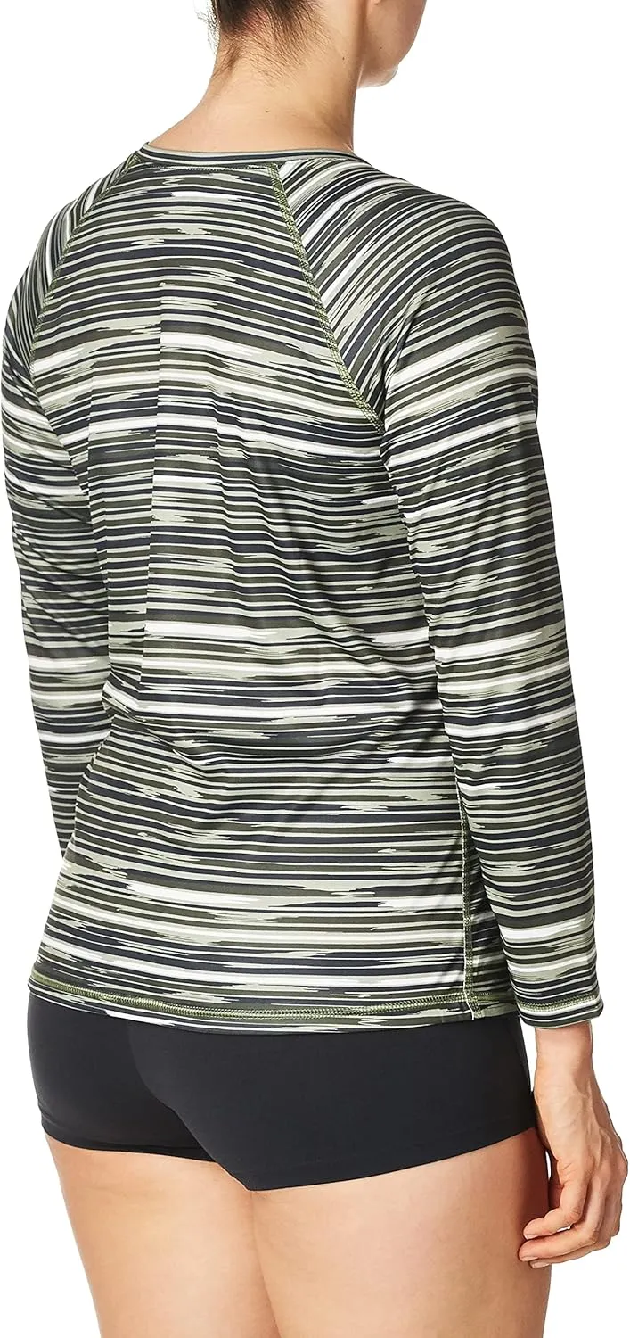 Kanu Surf Women's UPF 50  Long Sleeve Active Swim Tee & Workout Top