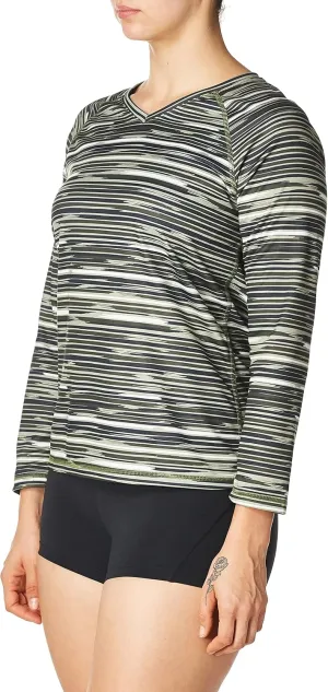 Kanu Surf Women's UPF 50  Long Sleeve Active Swim Tee & Workout Top