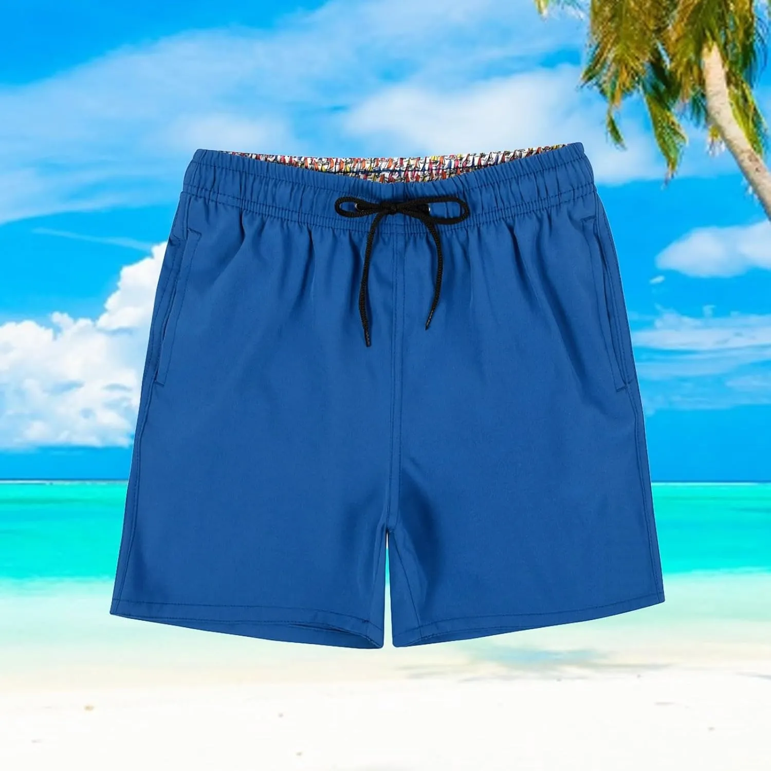 Kids Summer Breathable Sports Shorts Quick Drying Swimming Shorts for Boys Running and Beach Shorts Toddler Boy