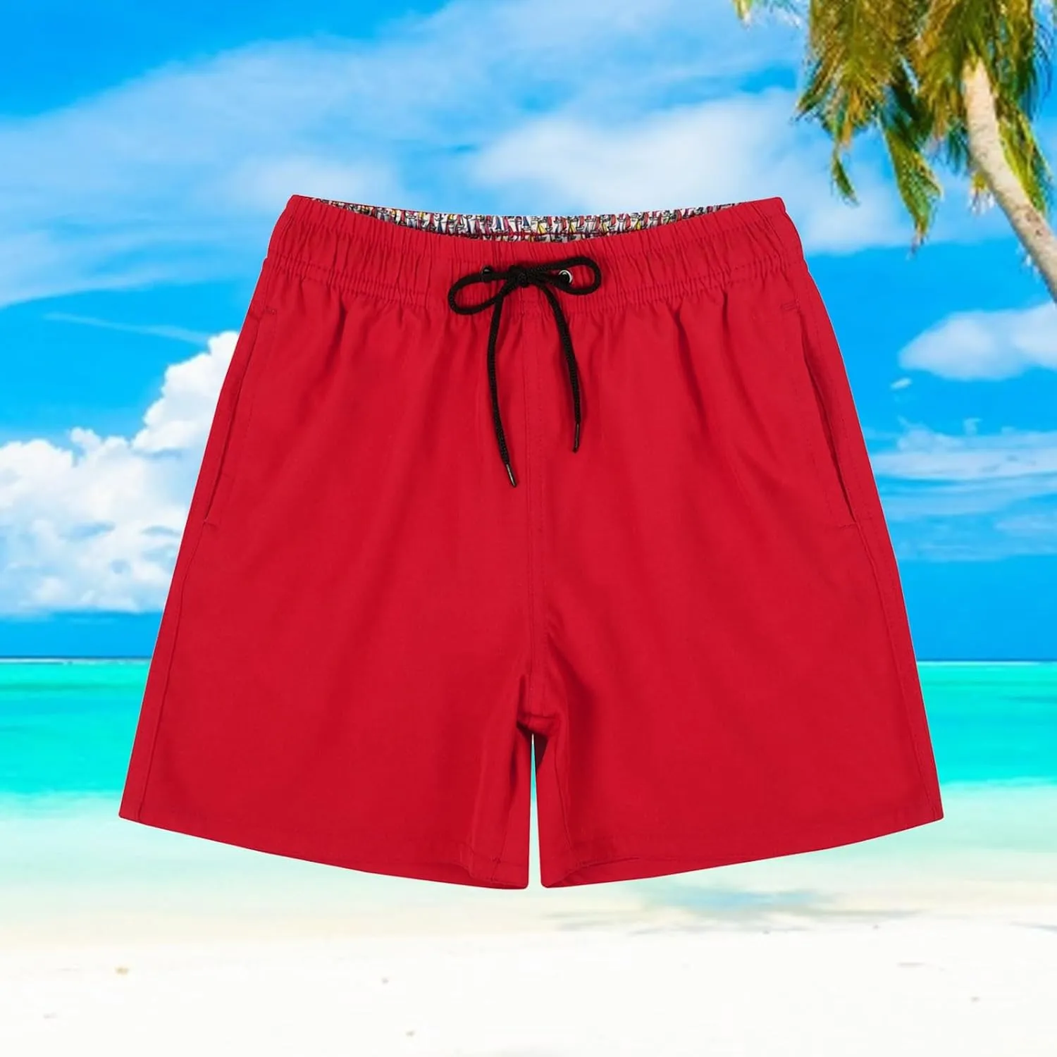 Kids Summer Breathable Sports Shorts Quick Drying Swimming Shorts for Boys Running and Beach Shorts Toddler Boy