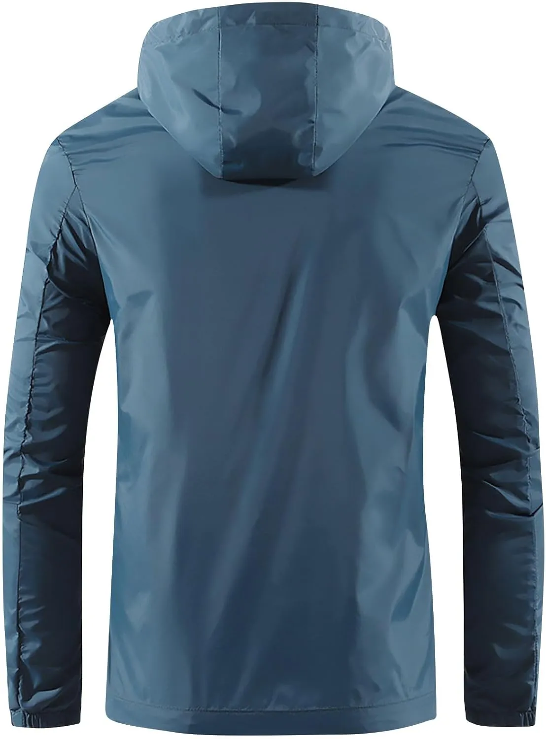 Lightweight Sun Hoodies for Men Long Sleeve Comfort Jackets Workout Outerwear for Fishing, Swimming & Outdoor Sports