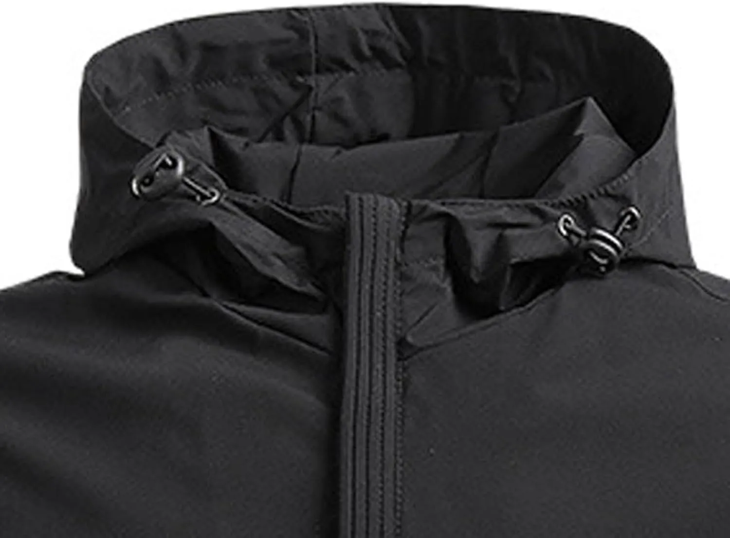 Lmdudan Mens Hooded Zipper Rain Jacket Ladies Lightweight Windbreaker Waterproof Jackets 2023 Fall Winter Warm Coats Tops