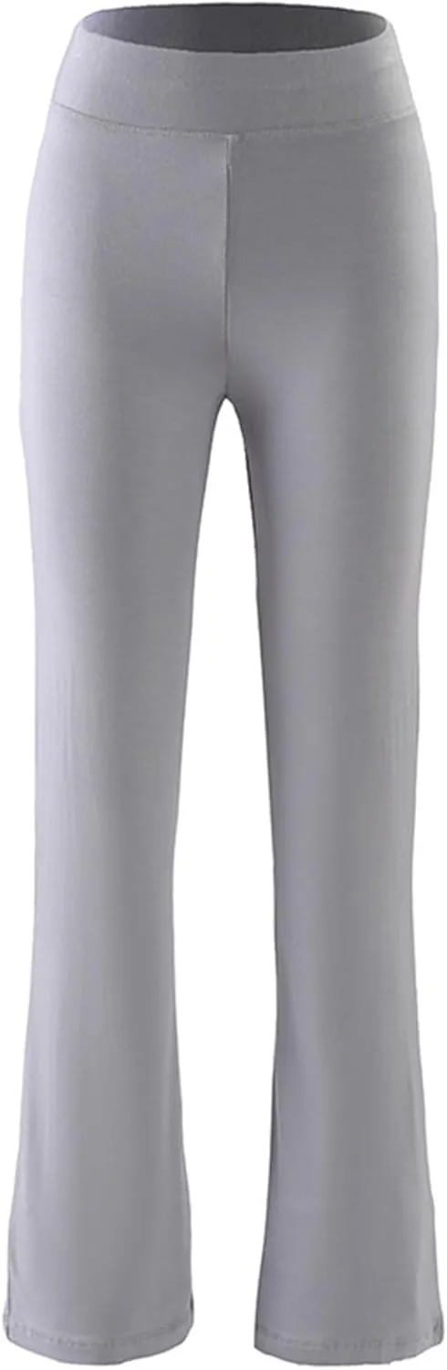 Lounge Pants Womens Straight Leg Butt Lift Trousers Soft Comfortable Yoga Gym Pants Tummy Control Workout Dance Pants