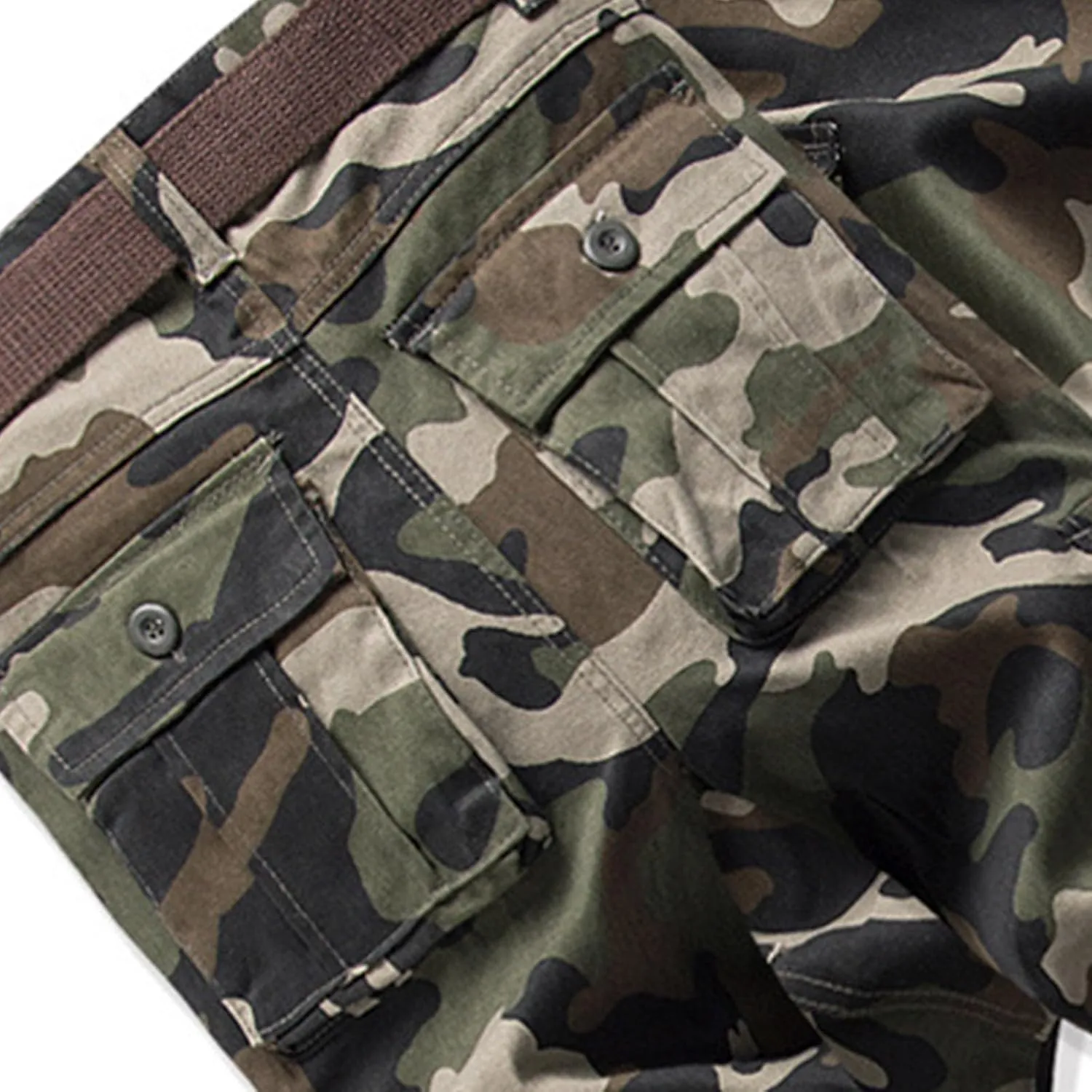 Mens Cargo Pants Active Relaxed Fit Outdoor Multi Pockets Pants Workout Casual Joggers Sweatpants for Men